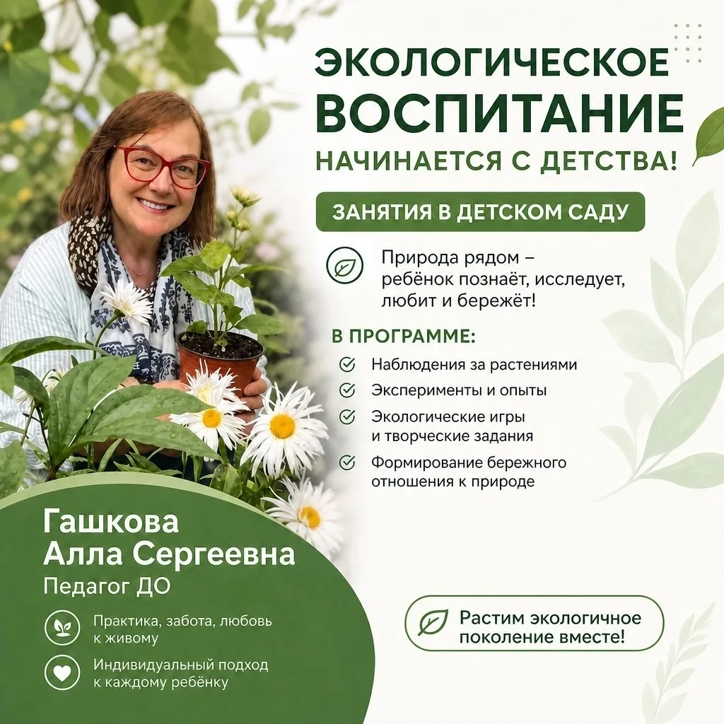 Любите природу, хотите понимать, как устроен наш мир, и делать планету чище и лучше? На...