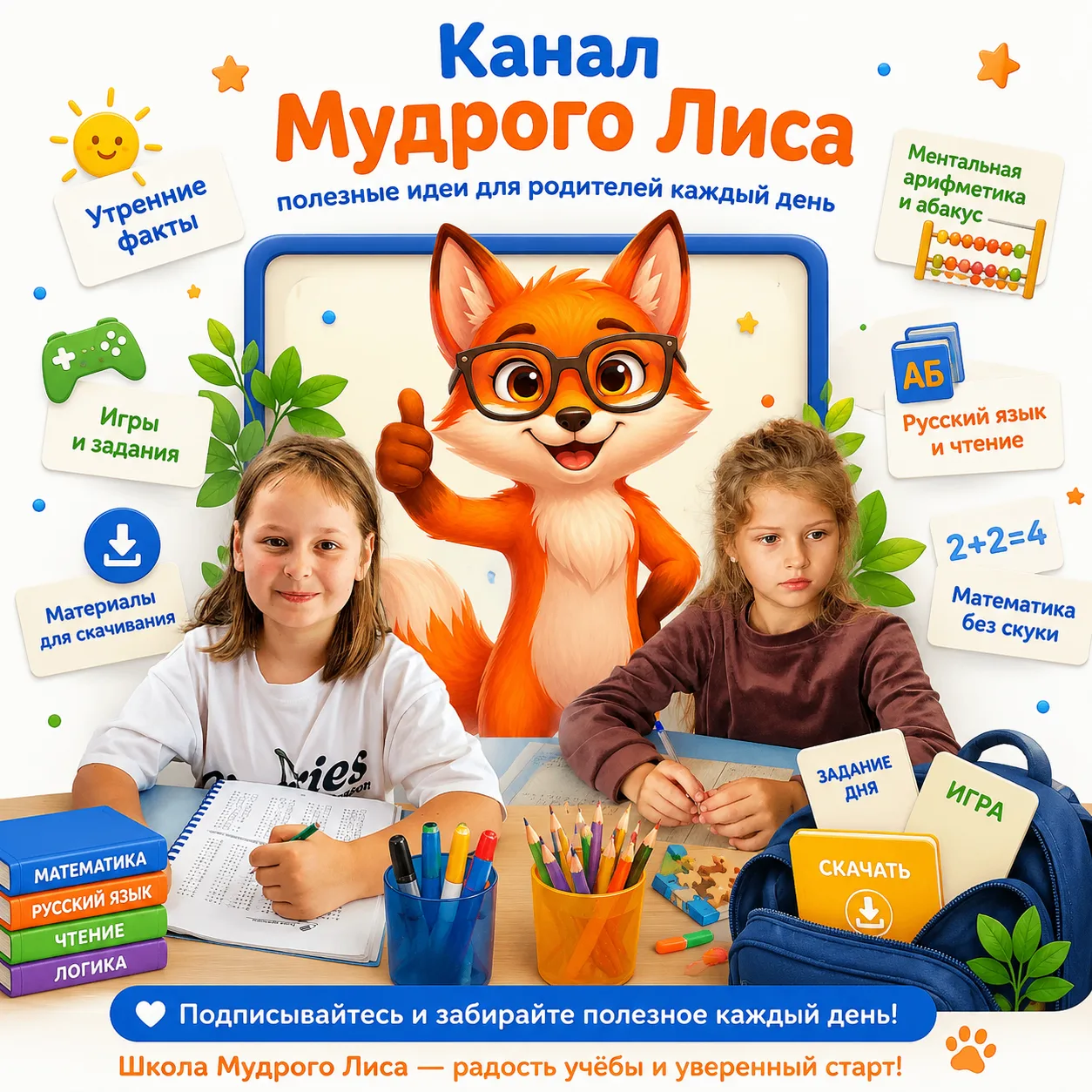 🦊 Добро пожаловать в канал “Мудрый Лис”!