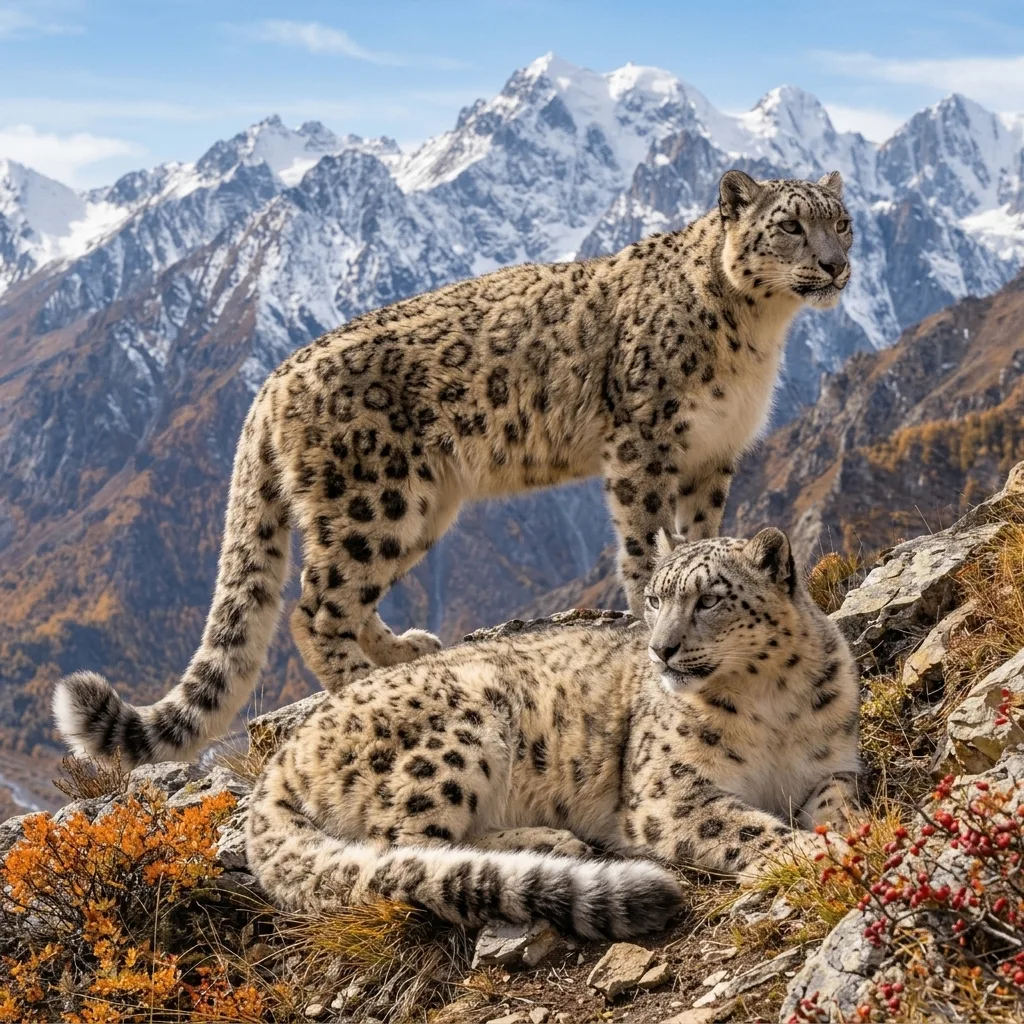 +7 снежных барсов за год! 🏔