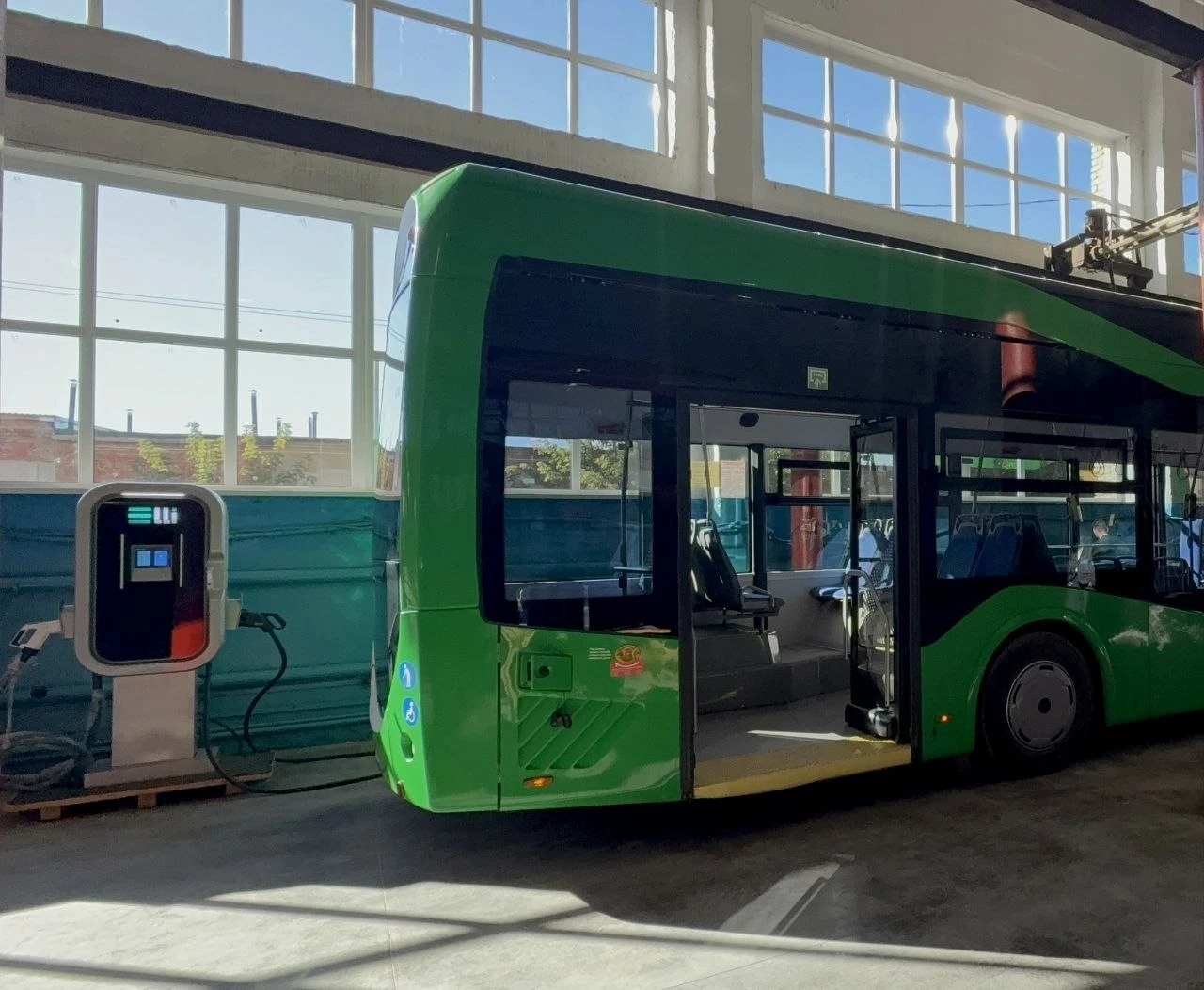 🔋 В Саранске открыли челябинскую зарядную станцию «Элли» для электробусов