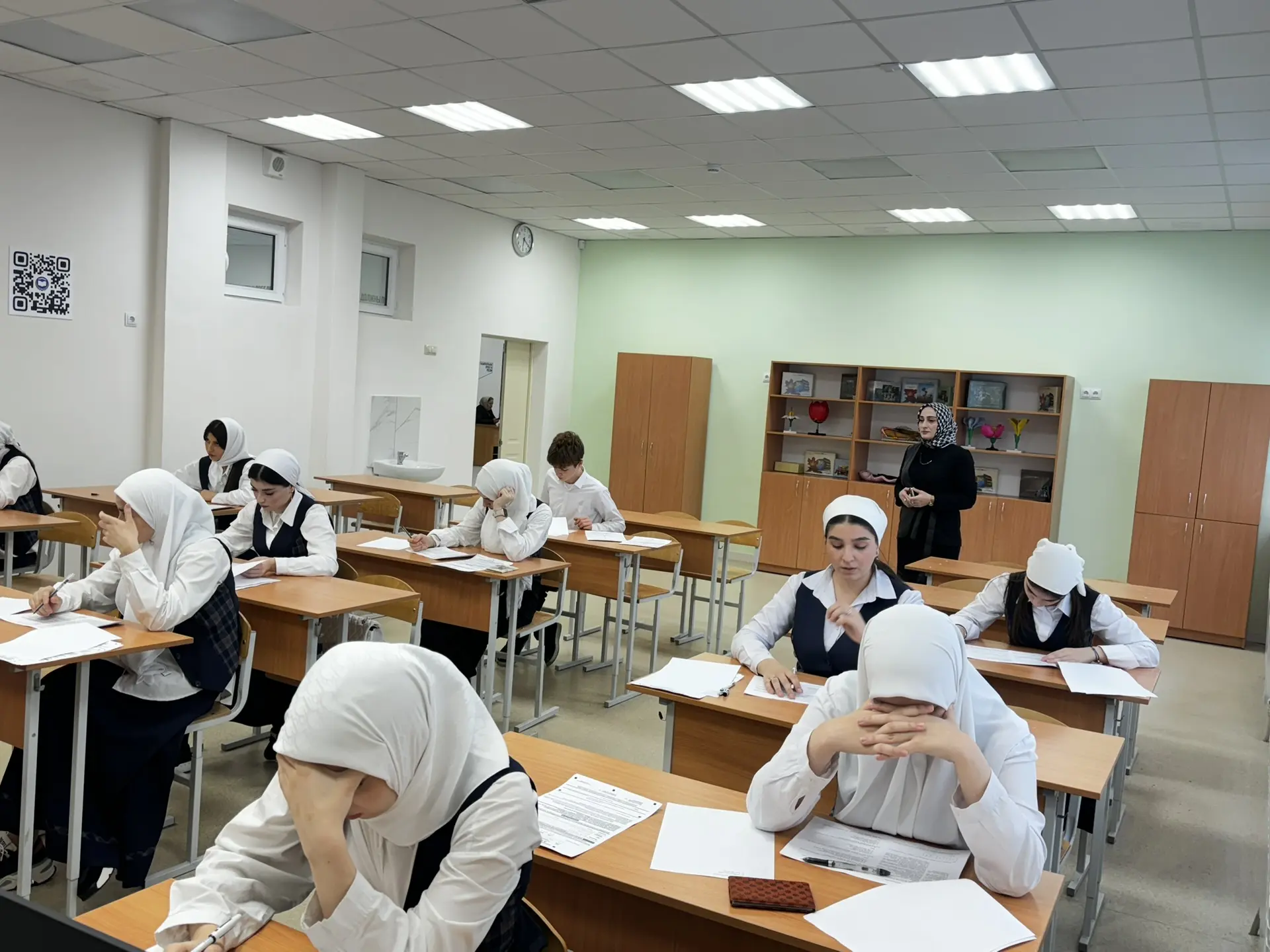 В субботу в гимназии прошла важная репетиция перед главным экзаменационным марафоном — пробный ЕГЭ п