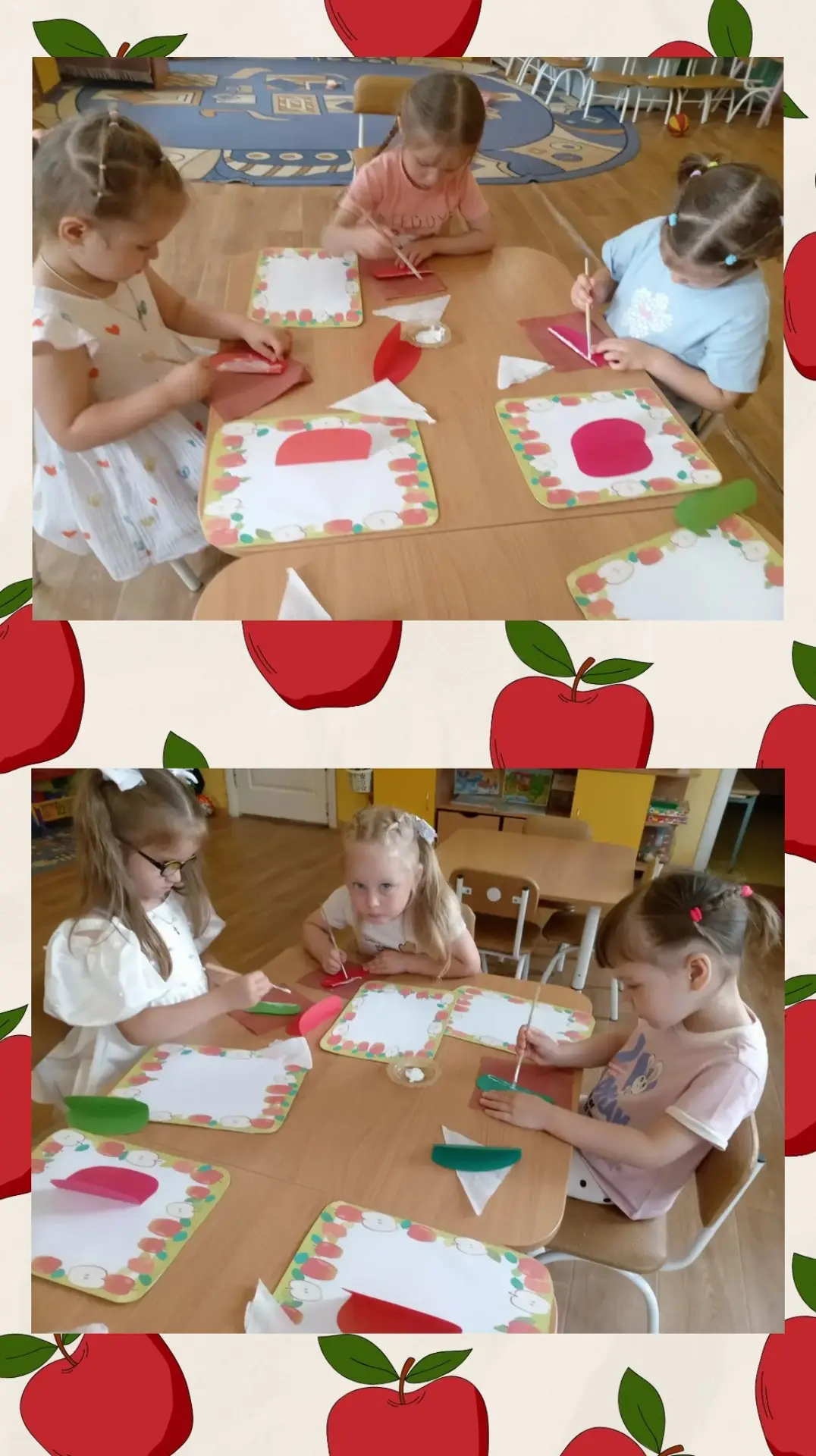 Яблочный Спас в младшей группе! 🍏