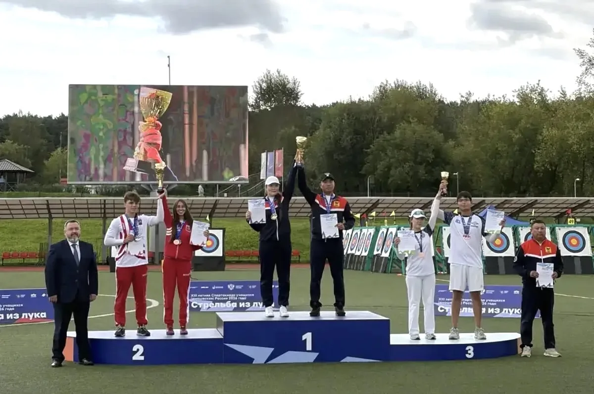 🏆🏹Горнай охчут кыыһа Россия Спартакиадатын призера