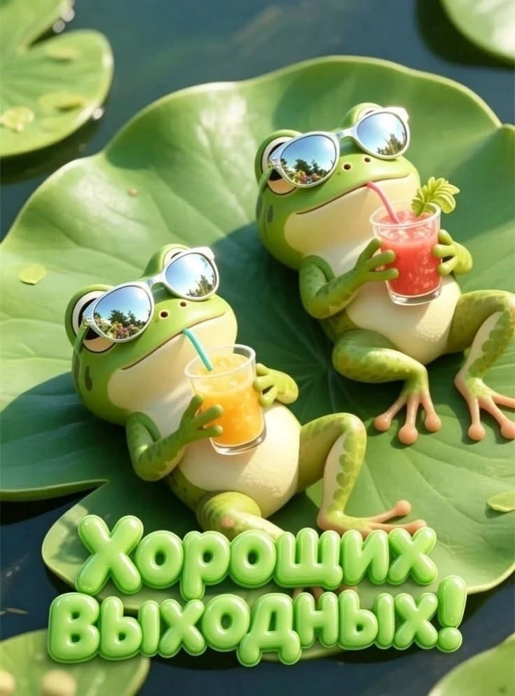 Хороших выходных!

Пусть эти выходные подарят вам отдых для души и тела. Никакой спешки, только то, 