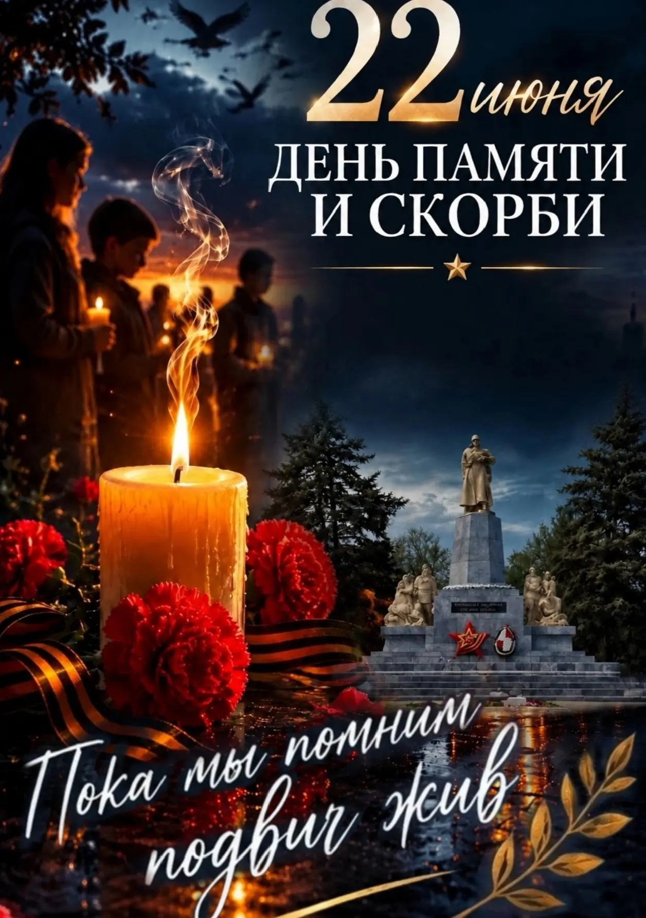 22 июня — День памяти и скорби. В этот день мы вспоминаем одну из самых трагических страниц нашей ис