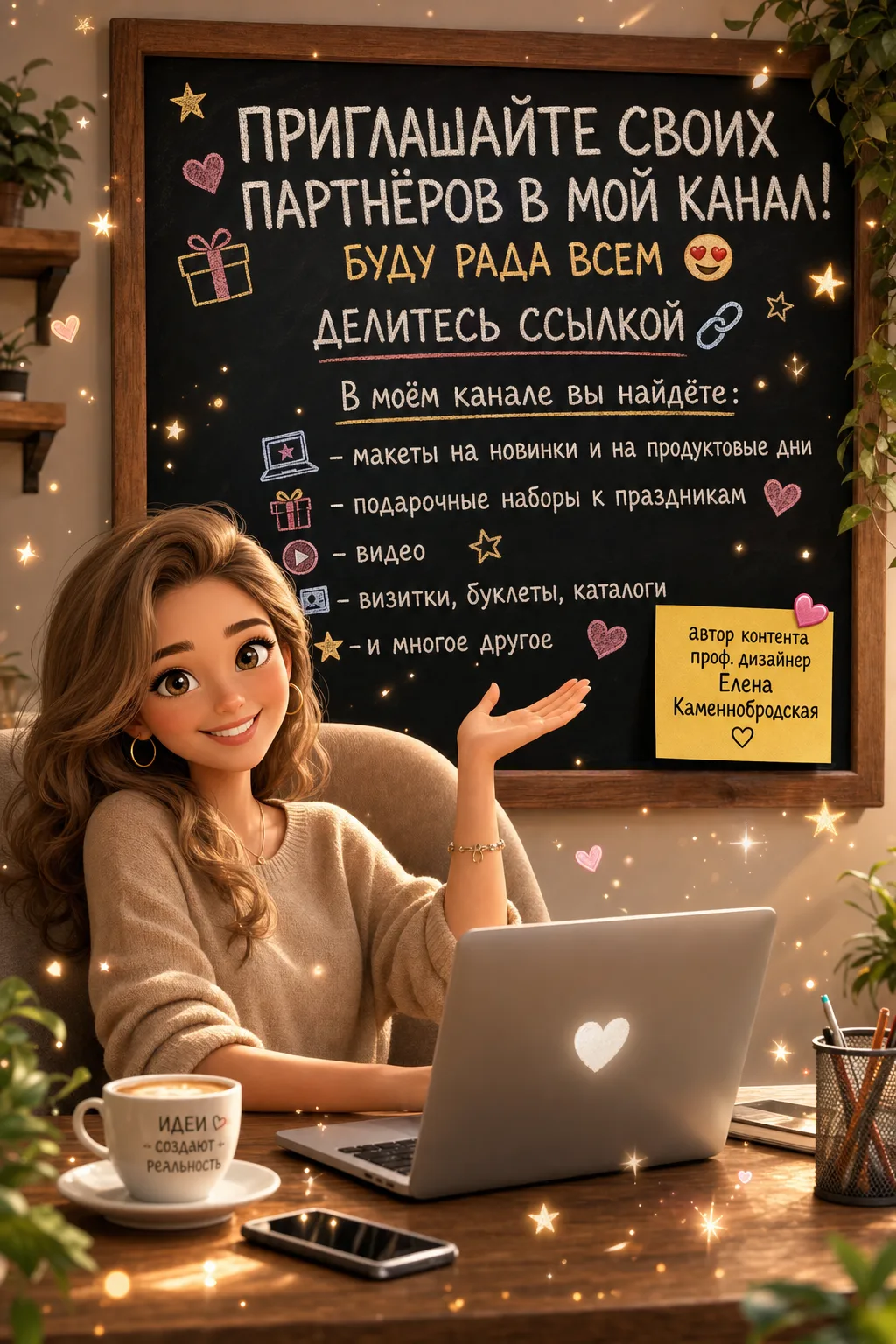 Дорогие партнёры! Вы же знаете, что я делаю макеты именно для вас? ❤️🤩
И мне важно, чтобы они попал