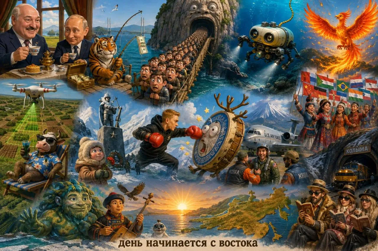 День начинается с Востока и дайджеста ключевых новостей!