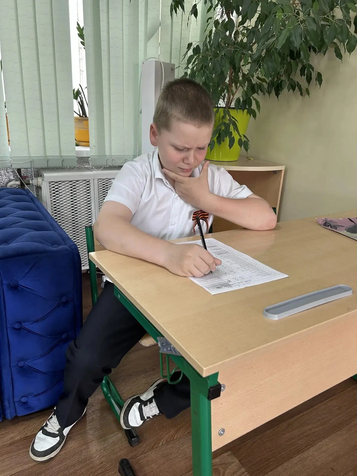 🎉 Спортивно-оздоровительное звено 3б класса провело увлекательное соревнование «Самый спортивный уче
