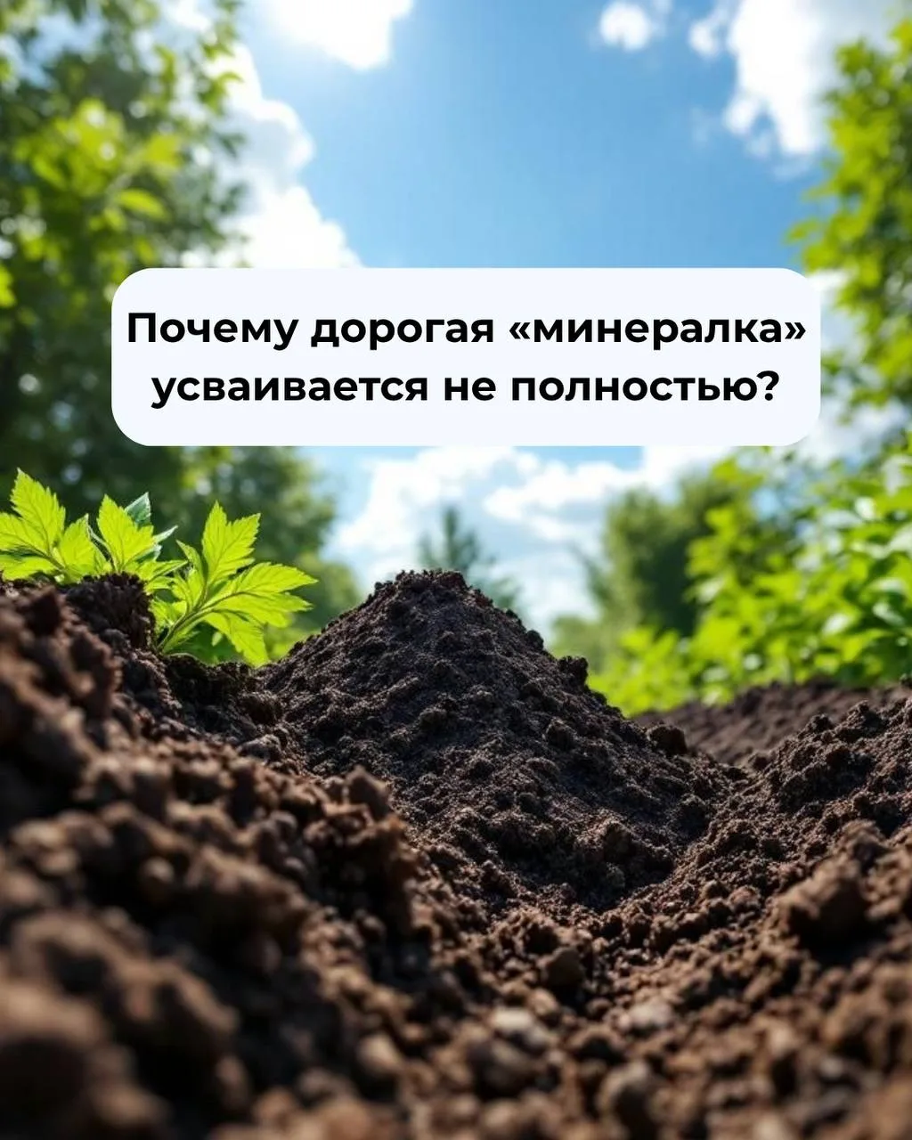 Вы вносите NPK по норме, но получаете меньшую отдачу, чем ожидали?