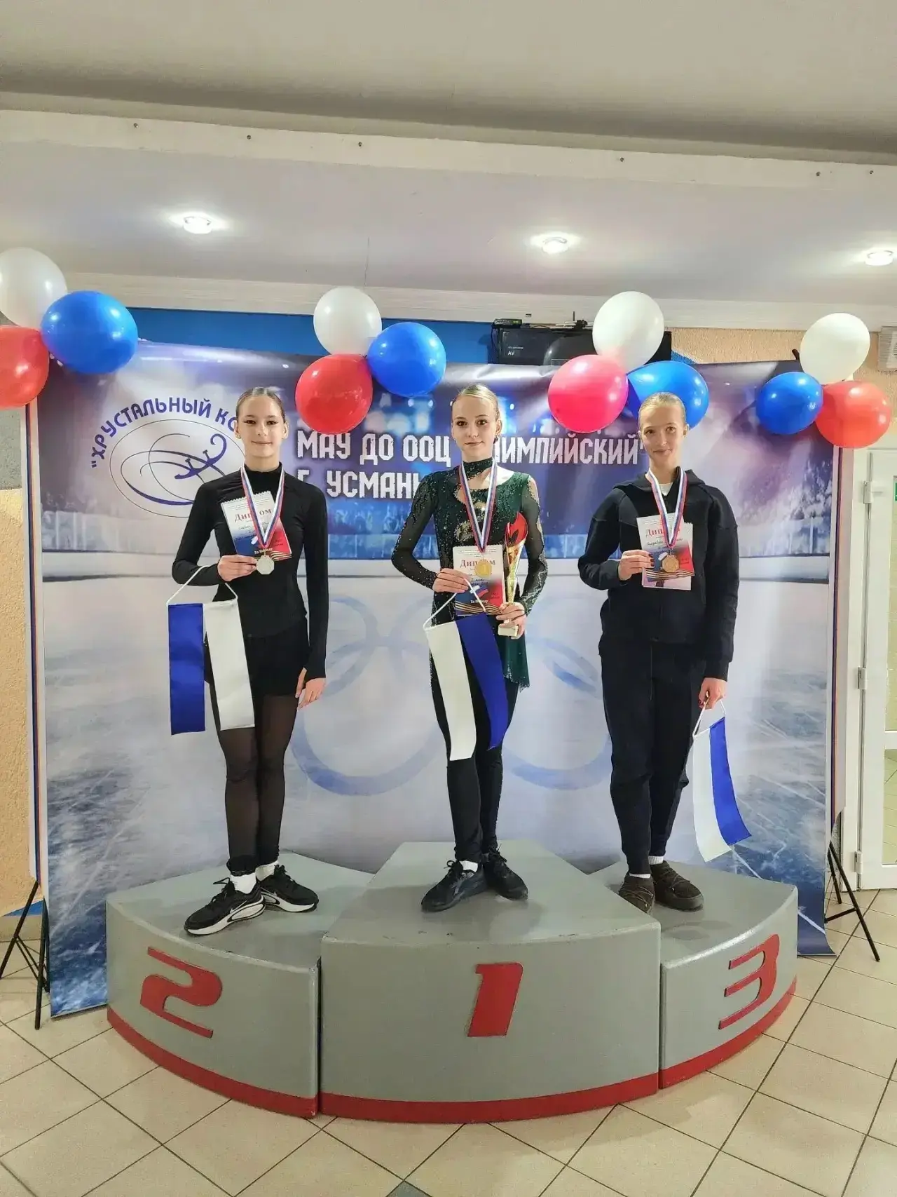 Фигуристки «Спортивной школы №11» привезли 9 медалей из Усмани🥇🥈🥉