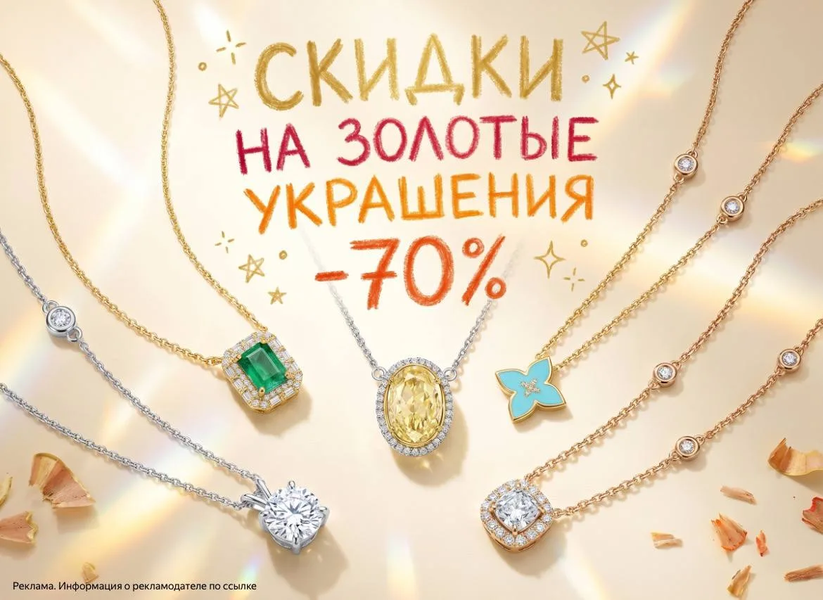 Украшения из золота со скидокой -70%✨

➡️ [контакт скрыт]

УСПЕВАЕМ‼️