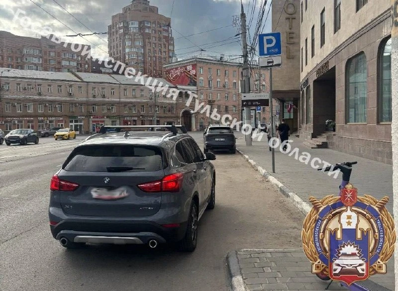 В Туле 22-летний водитель BMW сбил 13-летнего мальчика на самокате. ДТП произошло 25 июля в 15:33 у 