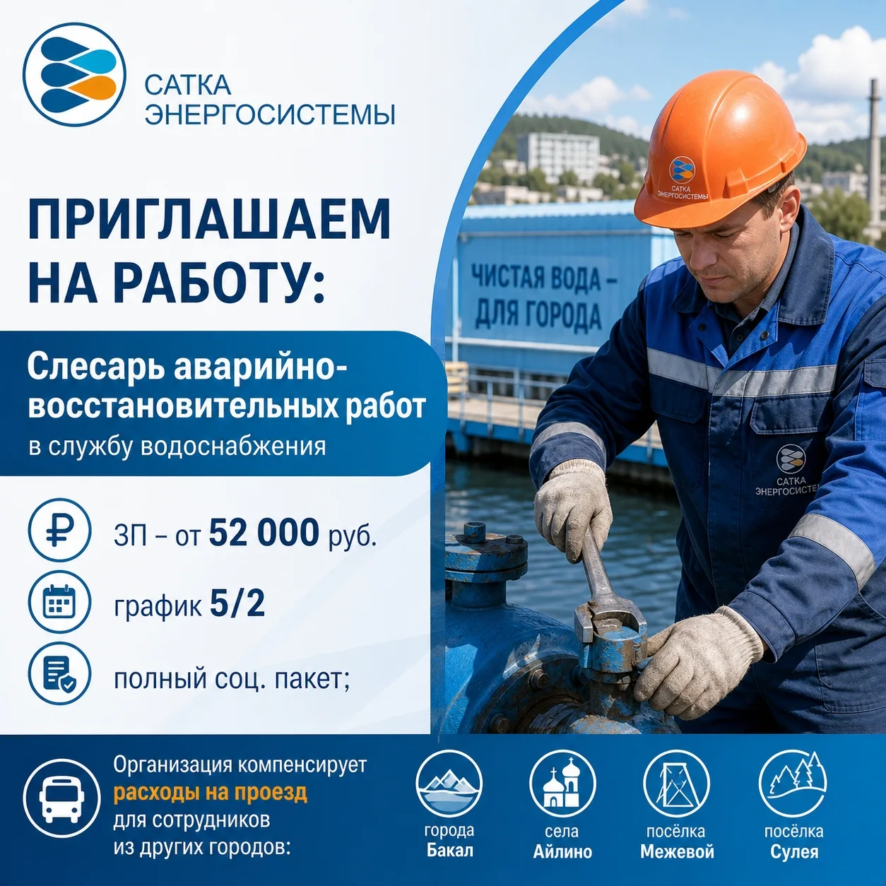 Мы ждем вас в нашей команде!