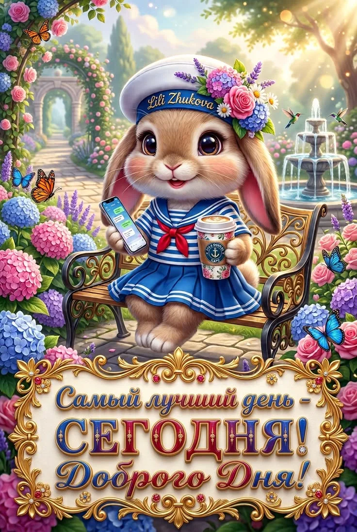 Замечательного денёчка! Хорошего настроения! 🌞🌷