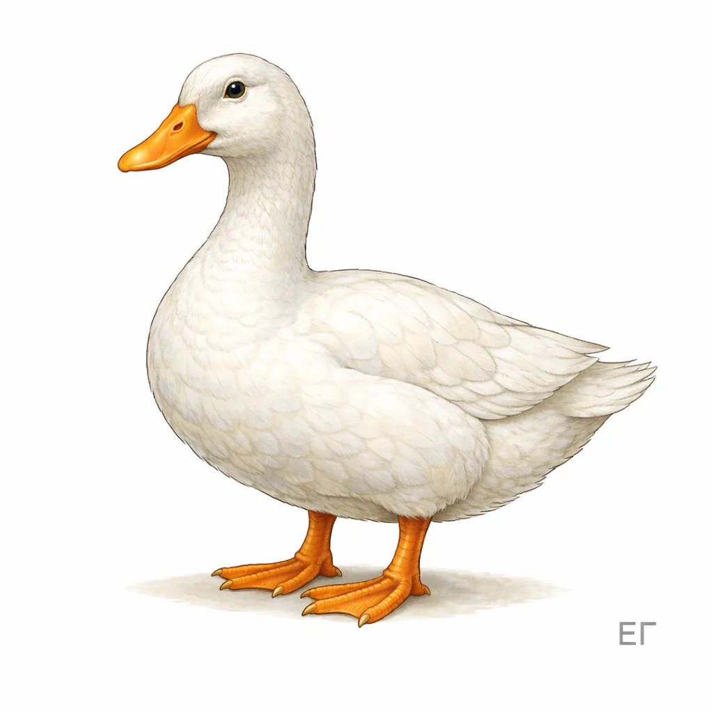 🐓 Домашние птицы — серия иллюстраций 🦆🕊️ Часть 2  Я подготовила серию иллюстраций домашних птиц в ед