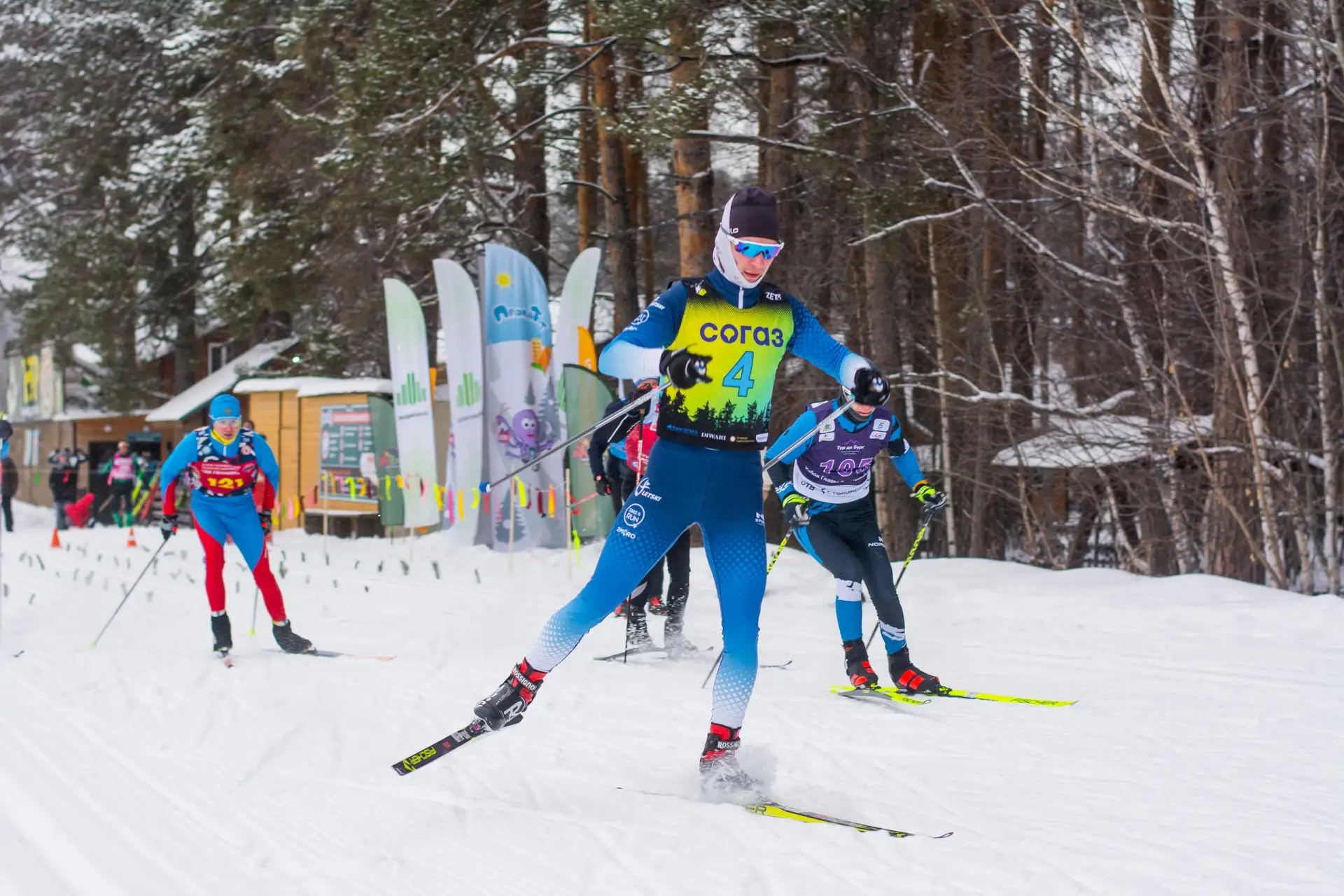 ⛷ Академический встал на лыжи: в рамках зимней спартакиады прошла массовая гонка  Второй этап зимней