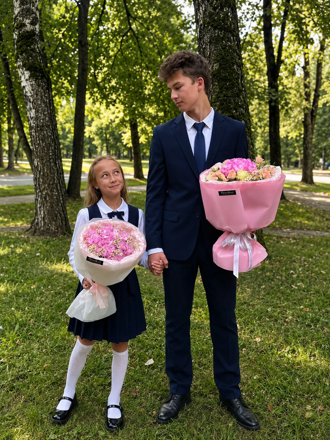 Готовим коллекцию букетов на 01 сентября!)