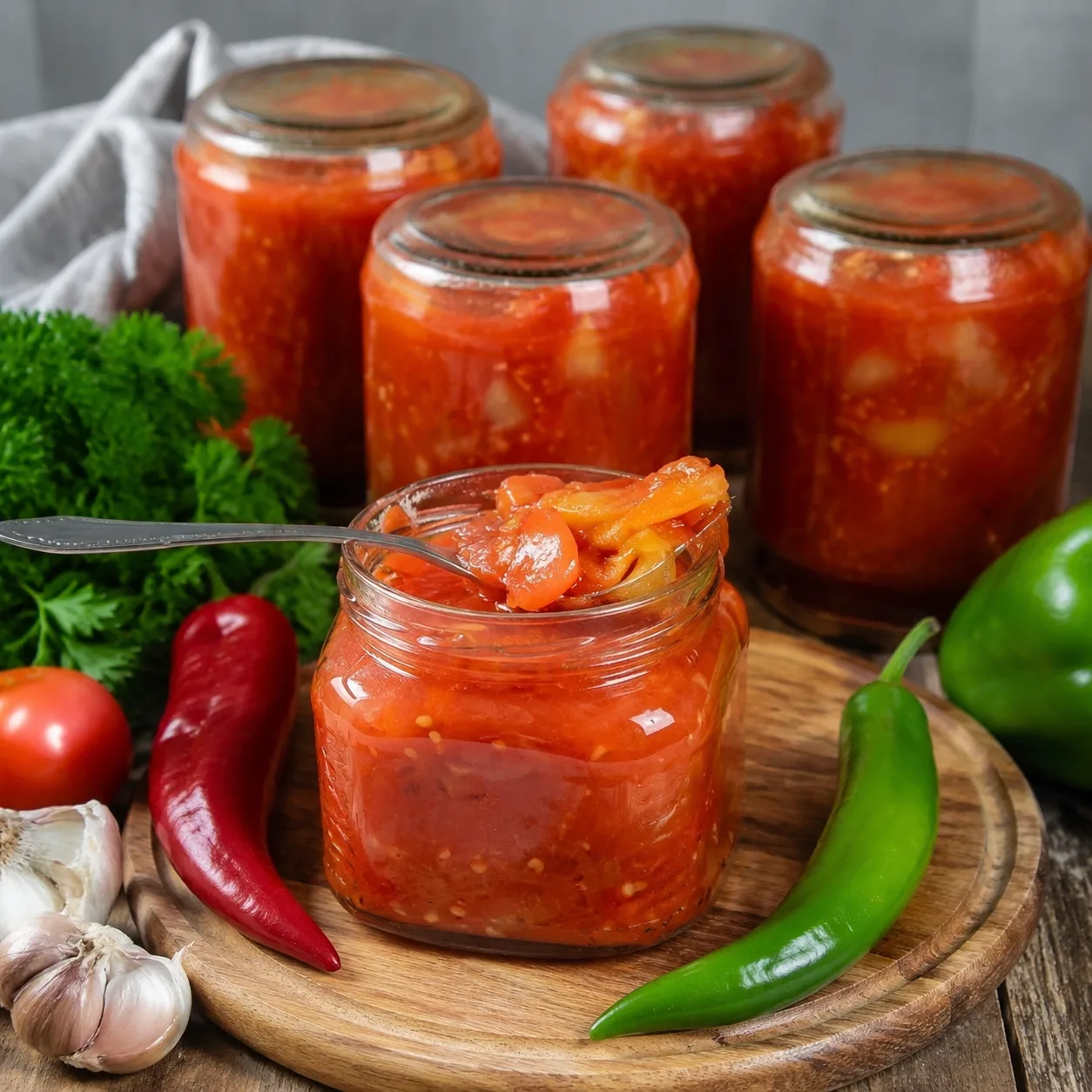 🌶 Лечо «Ленивое»