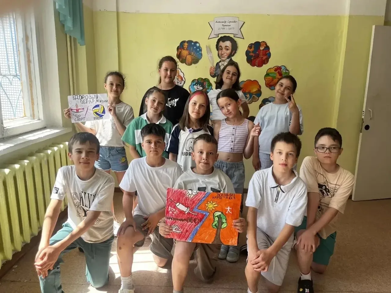 В нашем лагере прошёл творческий конкурс рисунков, направленный на популяризацию здорового образа жи