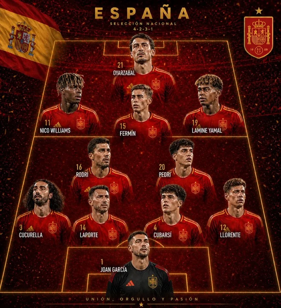 ⚽️🇪🇸 | Я думаю, что эта команда — фаворит на Чемпионате Мира.