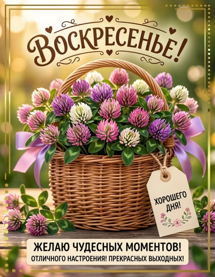 #воскресенье

Канал С добрым утром!🌷