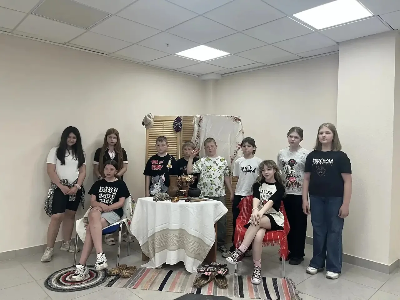 5 «Г» погрузился в историю родной азбуки  24 мая в России отмечают День славянской письменности и ку