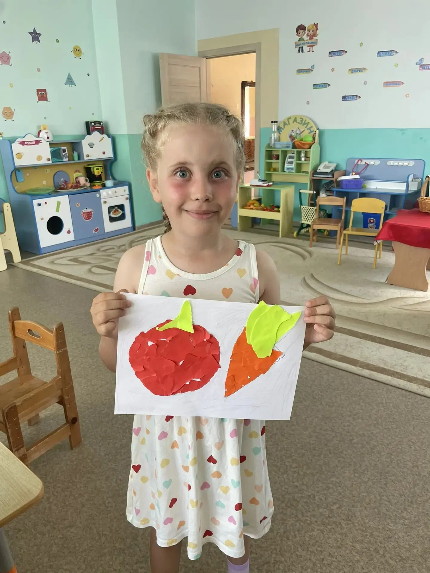 🥒🍅🥕 «Овощи на нашей грядке»: группа «Радуга» собрала свой яркий урожай! 💛Ребята не ...