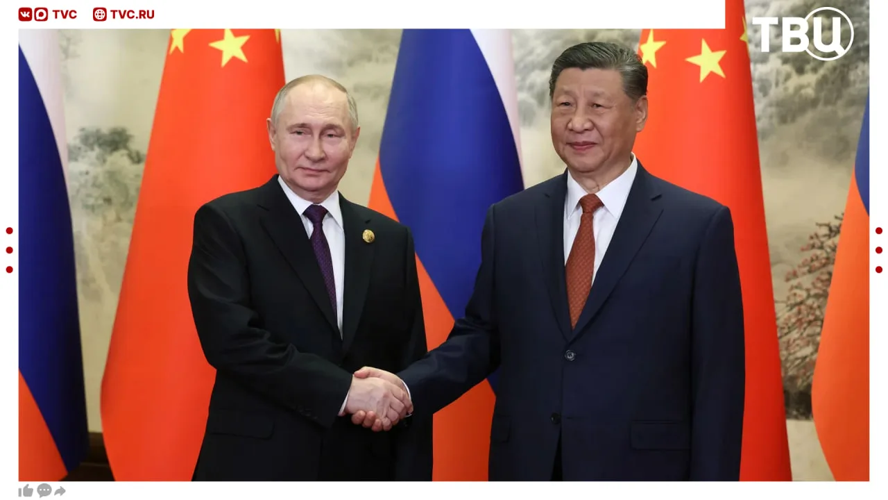 Главное из видеообращения Владимира Путина накануне визита в Китай.   🔻Добрые, дружеские контакты РФ