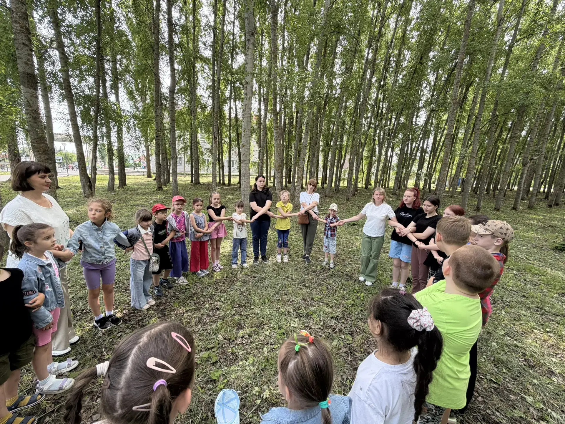 🌼Сегодня утро в нашем лагере началось с активно