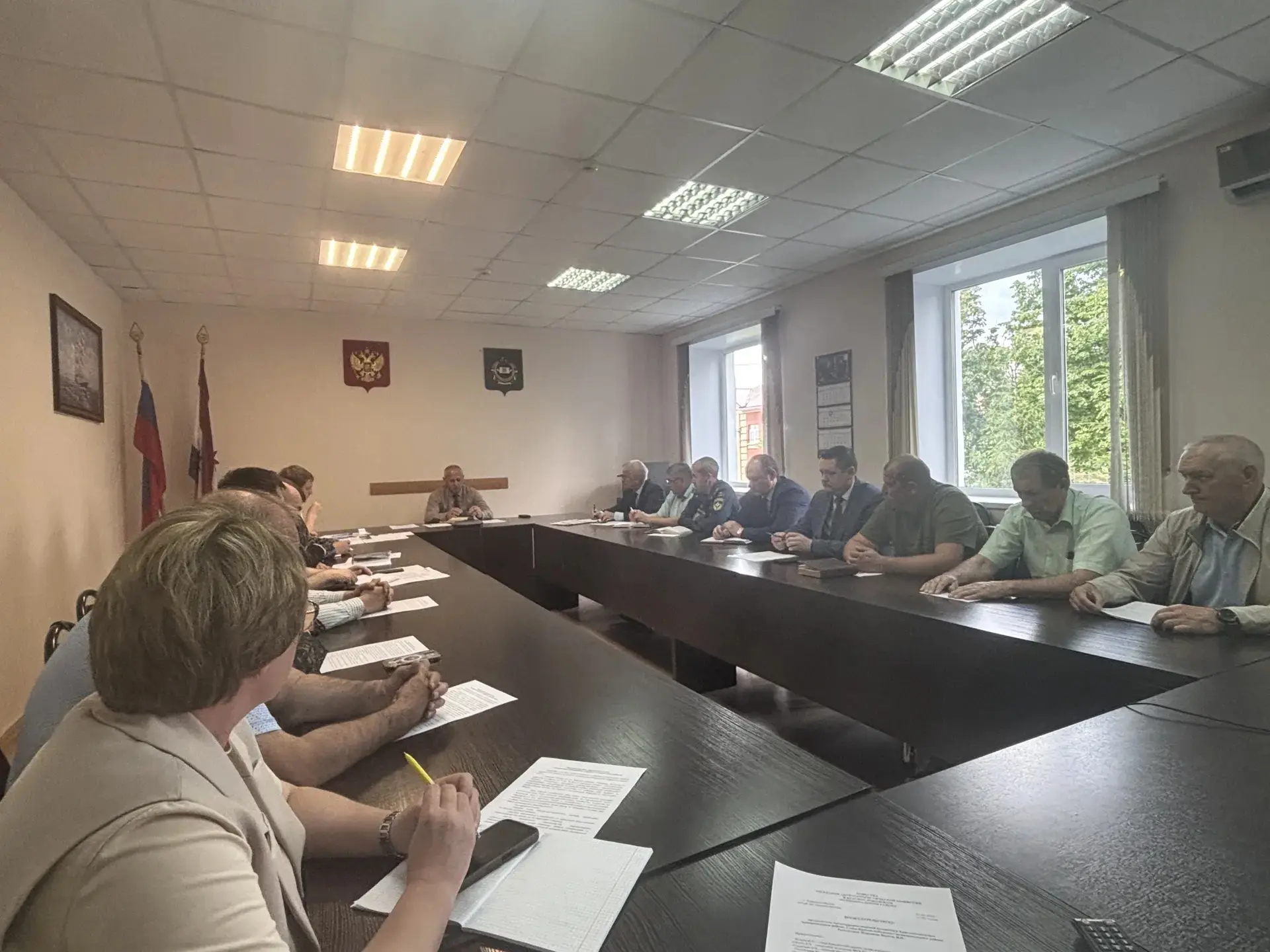 ⚡❗В КРАСНОСЛОБОДСКОМ РАЙОНЕ ОБСУДИЛИ МЕРЫ АНТИТЕРРОРИСТИЧЕСКОЙ БЕЗОПАСНОСТИ