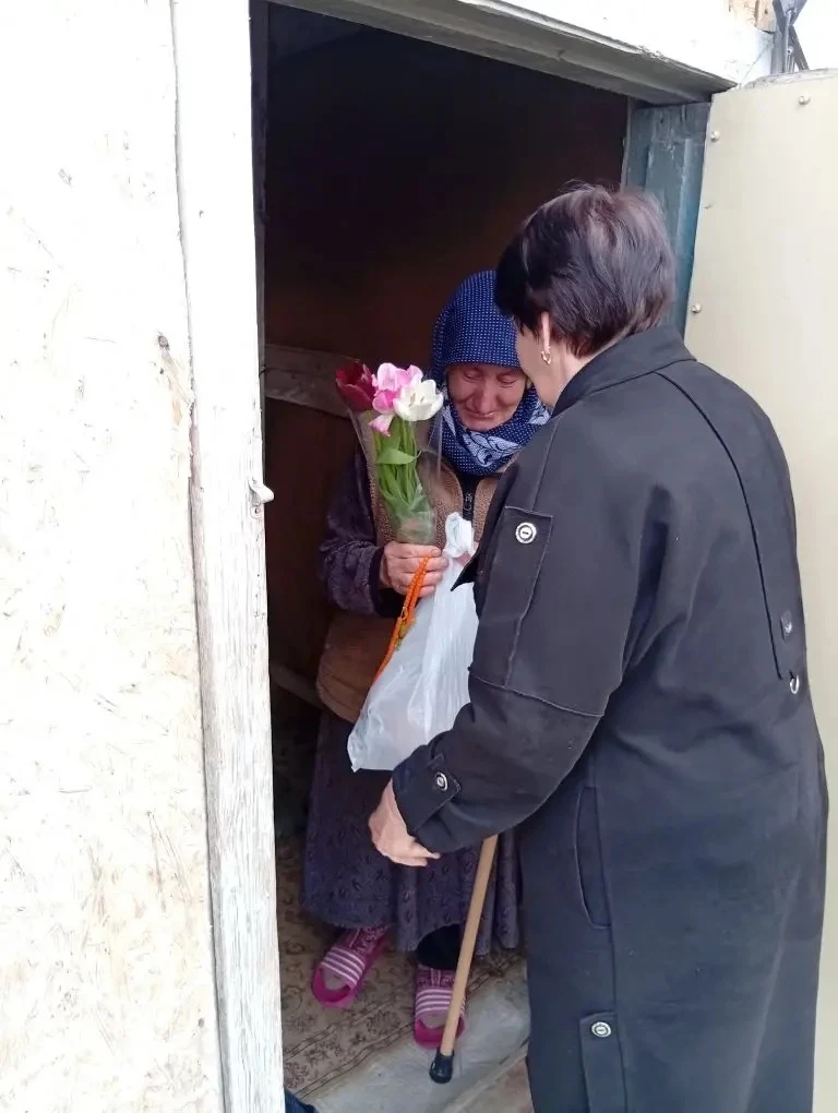 Накануне 8 Марта администрация Малоарешевкого  сельсовета,  провели акцию-поздравление ...