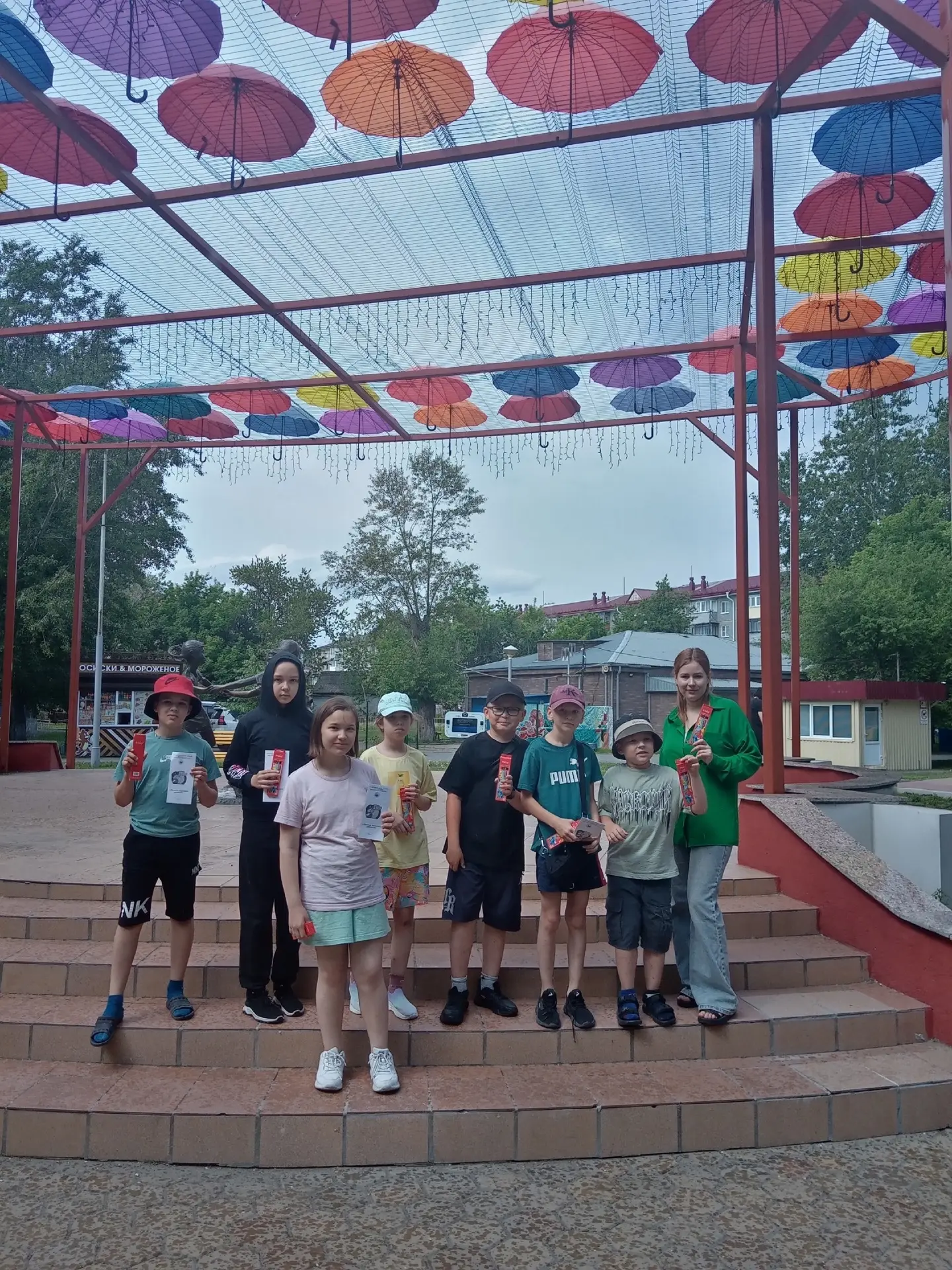 🎉 В Детском парке прошла веселая игровая программа «Скоро лето»!