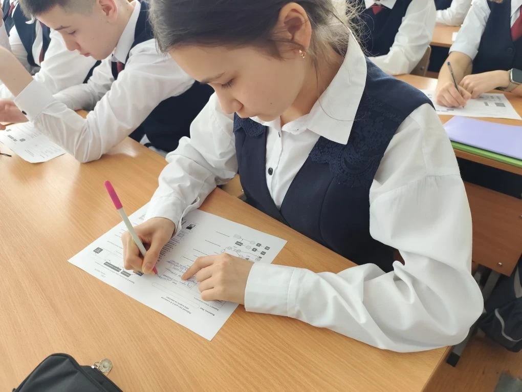 🔔В ГБОУ "СШ № 22 Г.О. МАКЕЕВКА" состоялся урок в рамках федерального проекта "Урок цифры".  💥Корпора