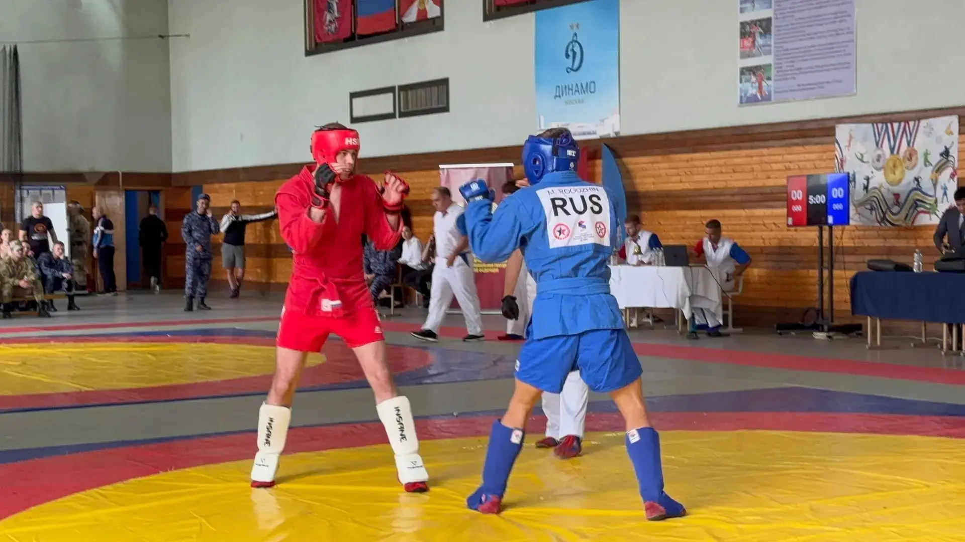 В столице прошел чемпионат Центрального округа Росгвардии по самбо и боевому самбо