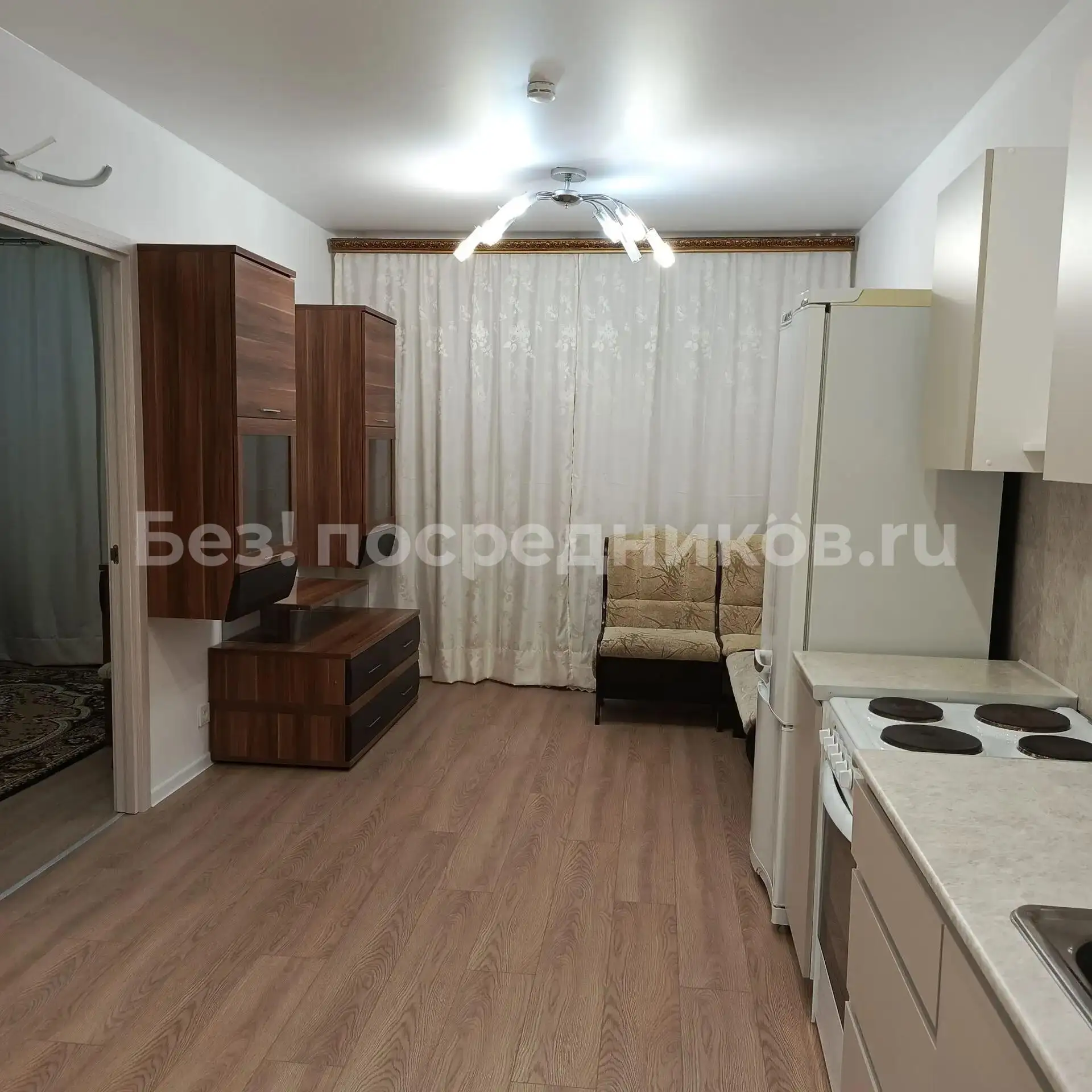 Сдам без посредников: 1-комнатная квартира, 34.5м²