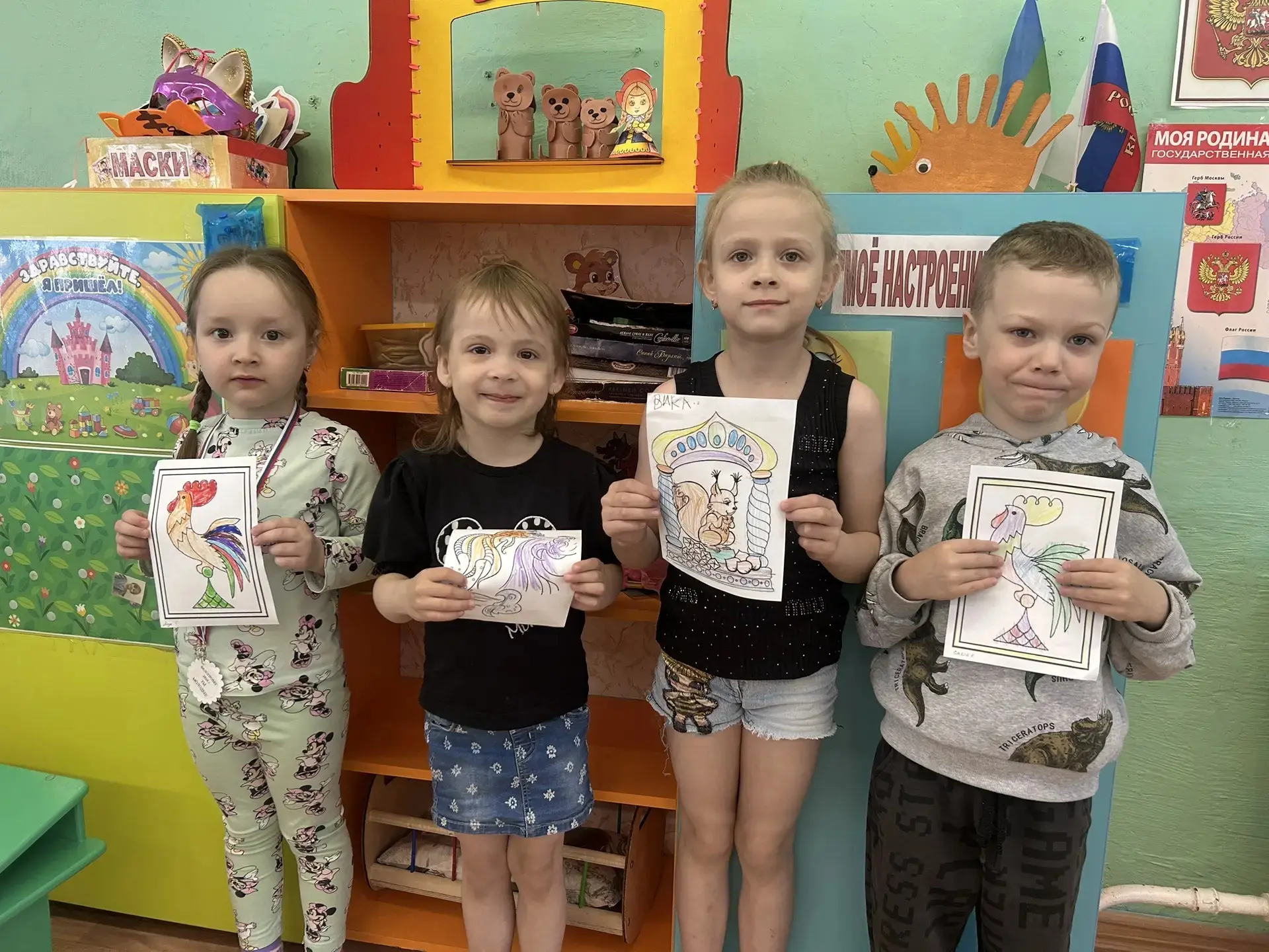 🐠 Волшебство пушкинских🎩 сказок – в детских рисунках!
А давайте, нарисуем сказку 
Ту, что сердцу н
