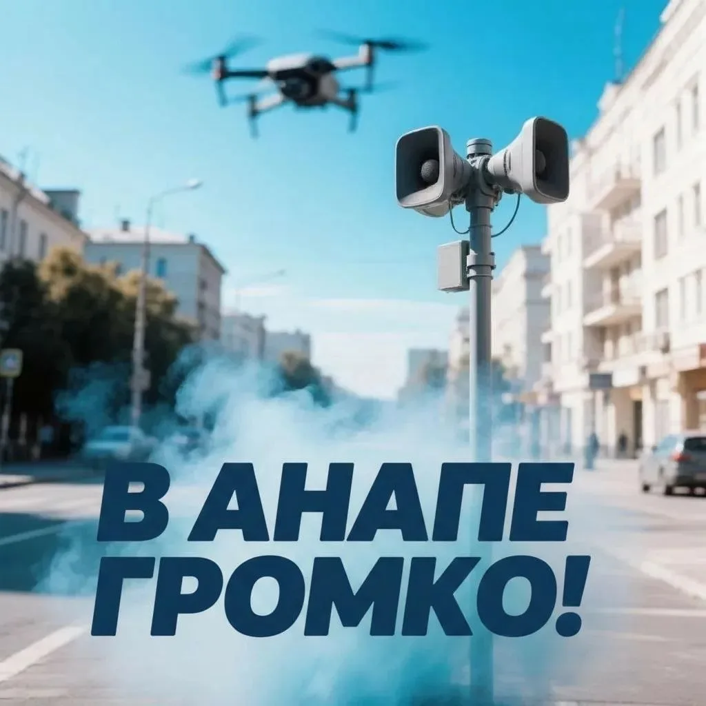 ⚡️Сирена звучит в Анапе.