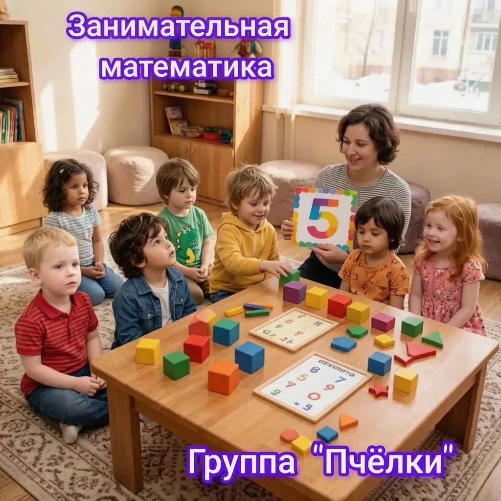Математические открытия в группе «Пчёлки».