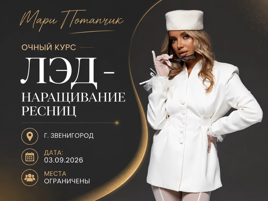 КАК СТАТЬ ЛУЧШЕ В LASH-СФЕРЕ?
Предложение для тех, кто хочет вырасти, поднять чек, привлекать больше