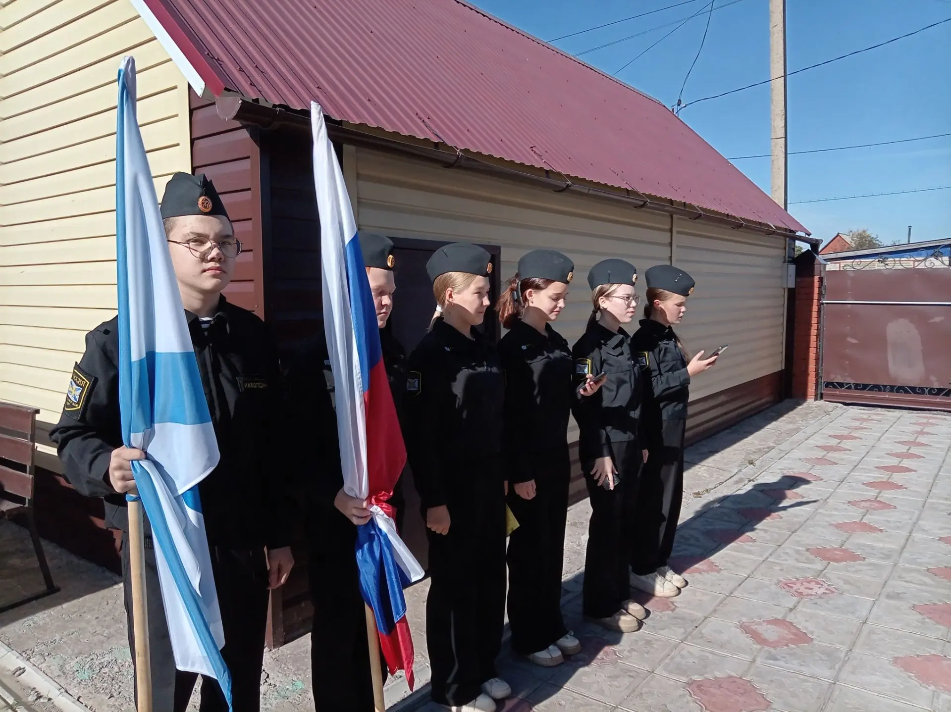 ⚓️ Кадеты «Юнги» навестили ветерана-подводника