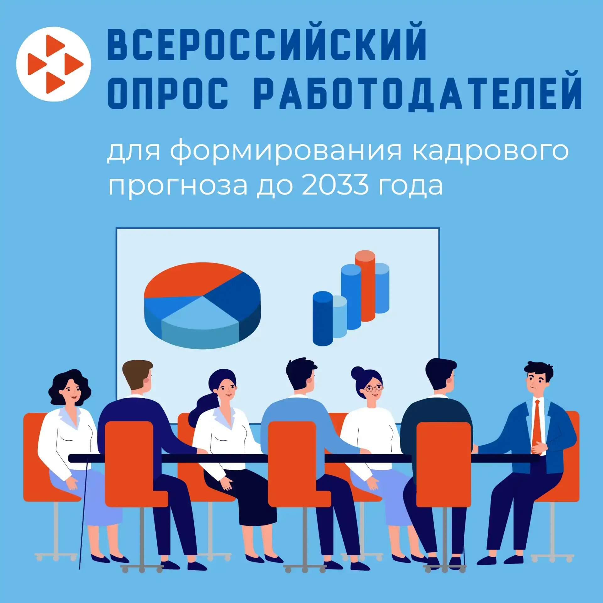 Работодателей Владимирской области приглашают принять участие в опросе ⁣ С 1 апреля по 1 июня во Вла