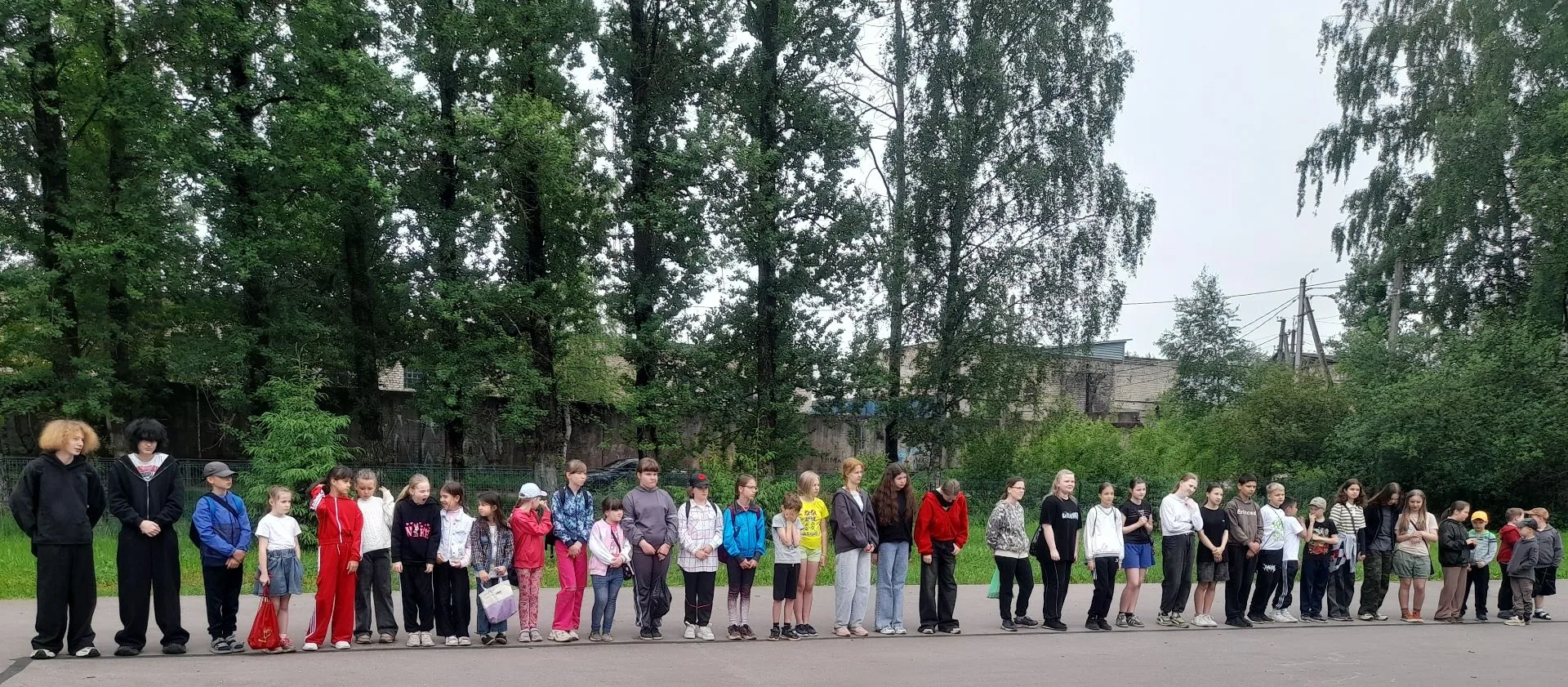В школе № 2 г. Окуловка состоялось открытие профильной смены «Эколог» дневного пребыван...