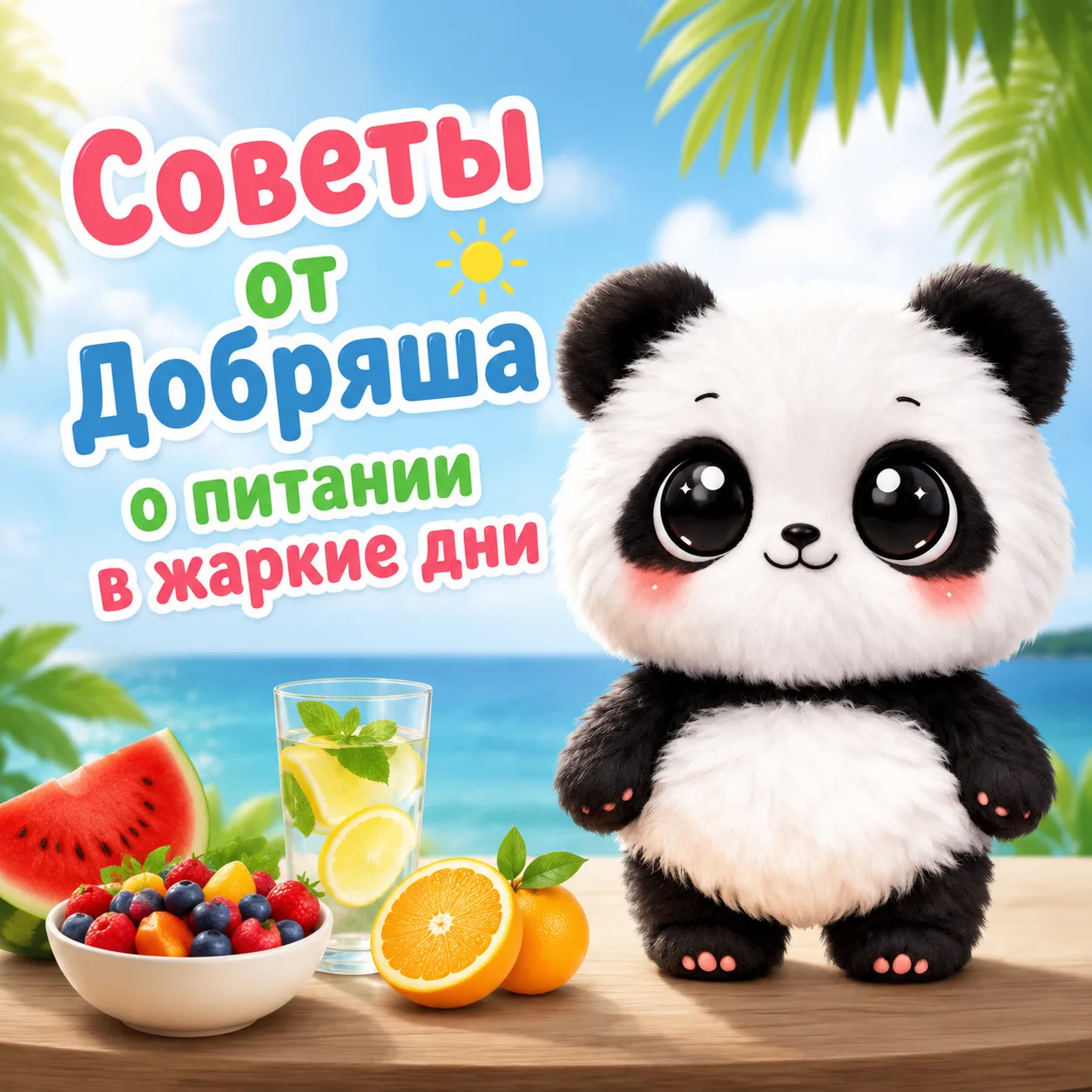 Как правильно питаться, когда плавится мозг? 🌡️

🥵 В жару организм работает в особом режиме, и еда