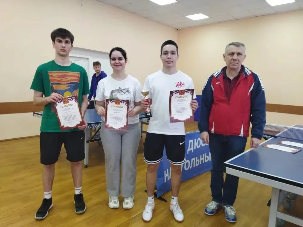 🏓 23-24 апреля прошло Лично-командное первенство г.Новомоска по настольному теннису,на...