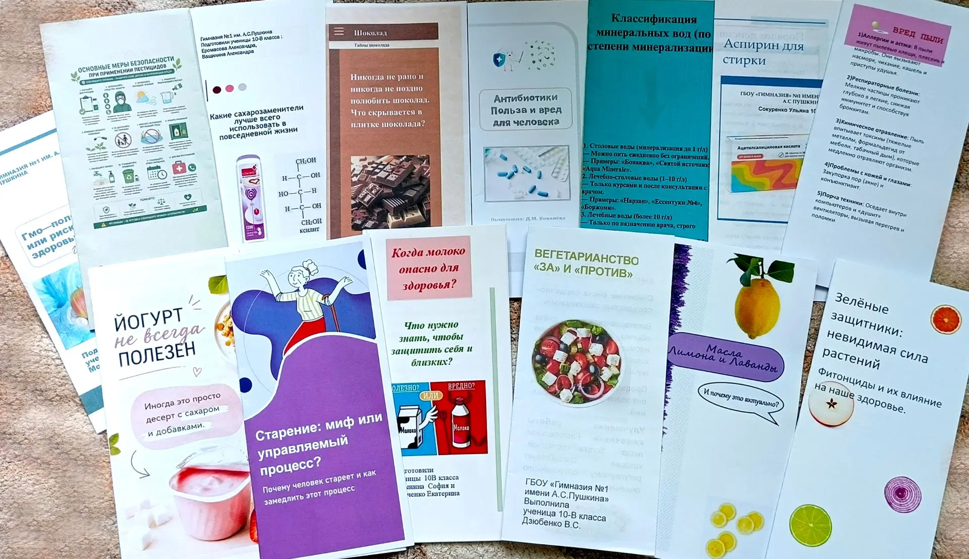 "НАШИ ПРОЕКТЫ"🧬⚖️🔬🌿  21 мая  естественно-биологический 10-В класс (кл.рук. Еремеева И. А.) представи