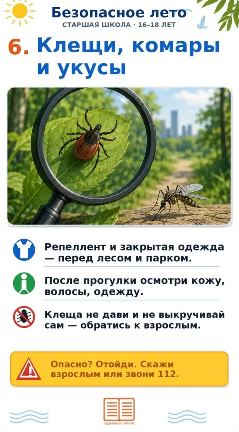 А эти памятки — для старшеклассников 16–18 лет. Те же важные темы, но уже на взрослом уровне: без за
