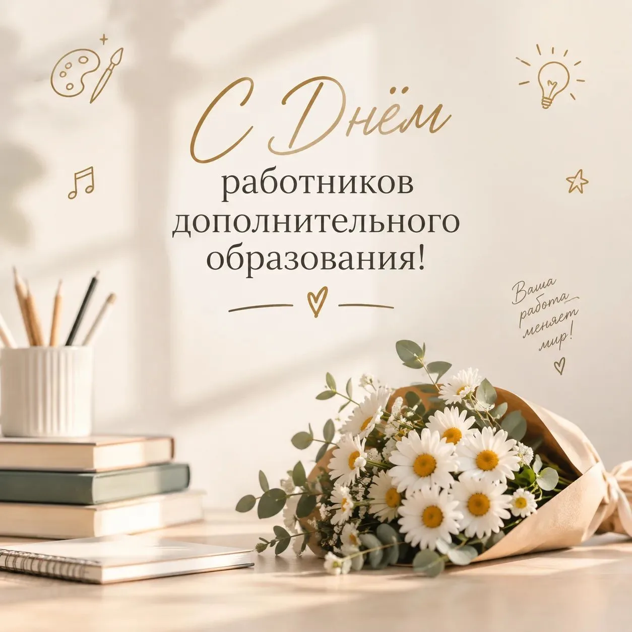 Дорогие работники дополнительного образования!
