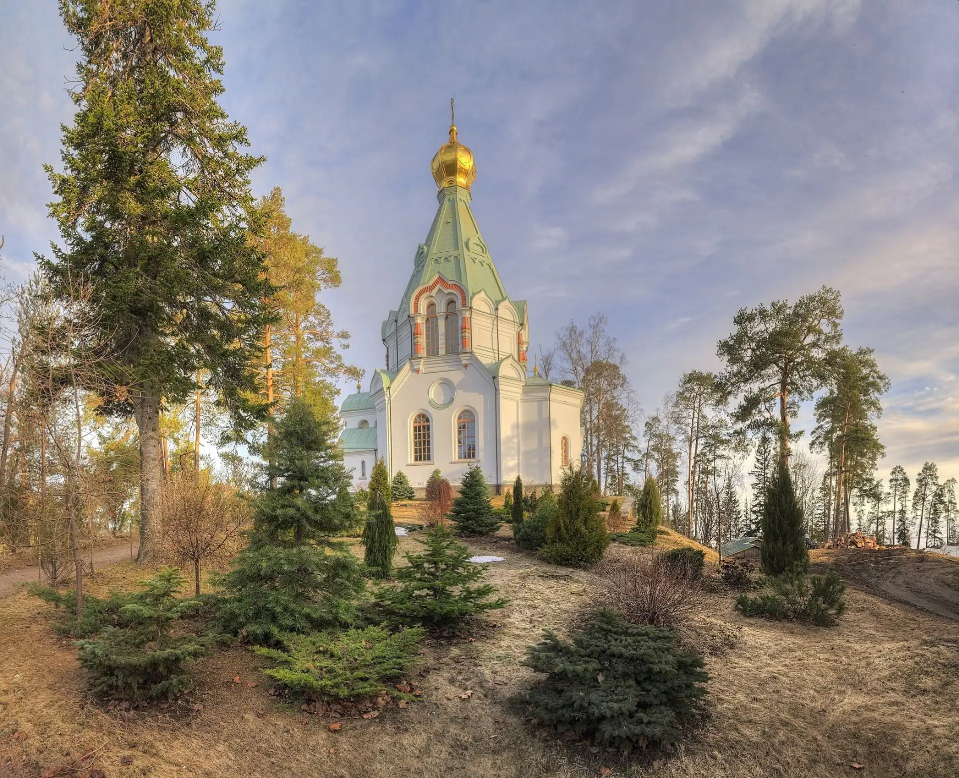 Храм Николая Чудотворца, Никольский скит Валаамского монастыря, архипелаг Валаам, Карелия