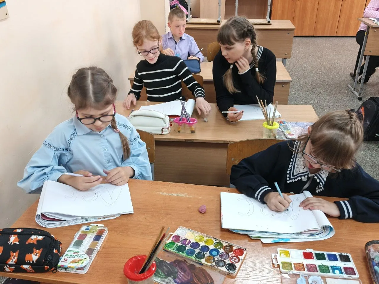 🎨Ко Дню славянской письменности и культуры (24 мая) «Орлята России» приняли участие в ...