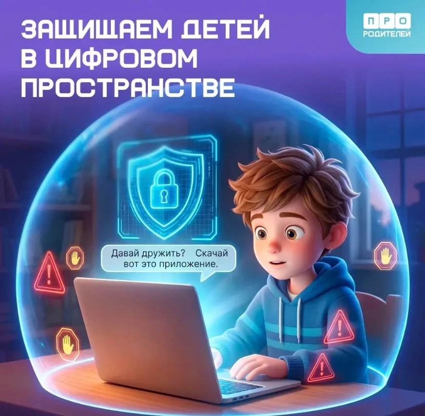 🔒 Безопасность детей в интернете: будьте на шаг впереди!